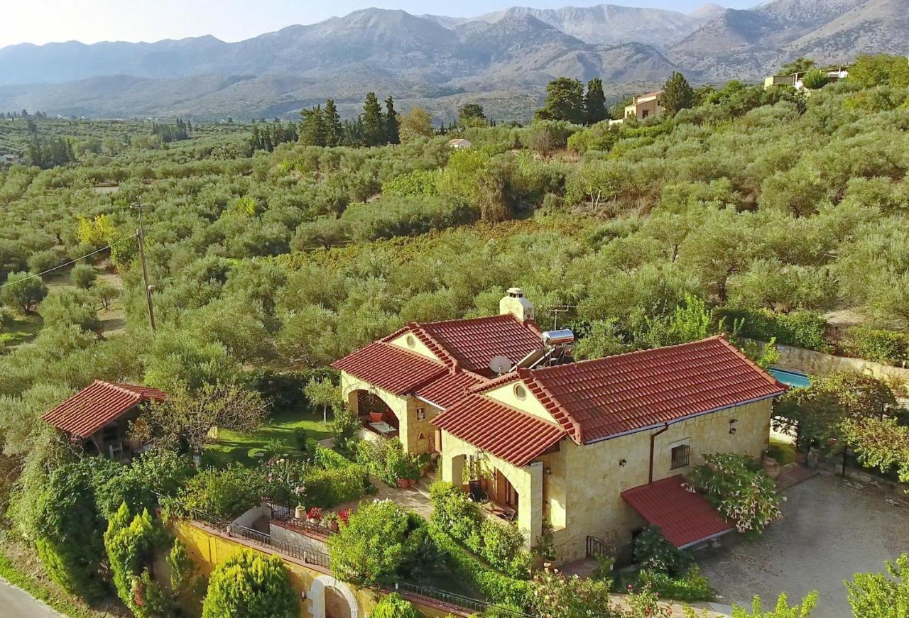 Villa Toula With Pool Nr Armeni Crete Makhairoí Exterior foto