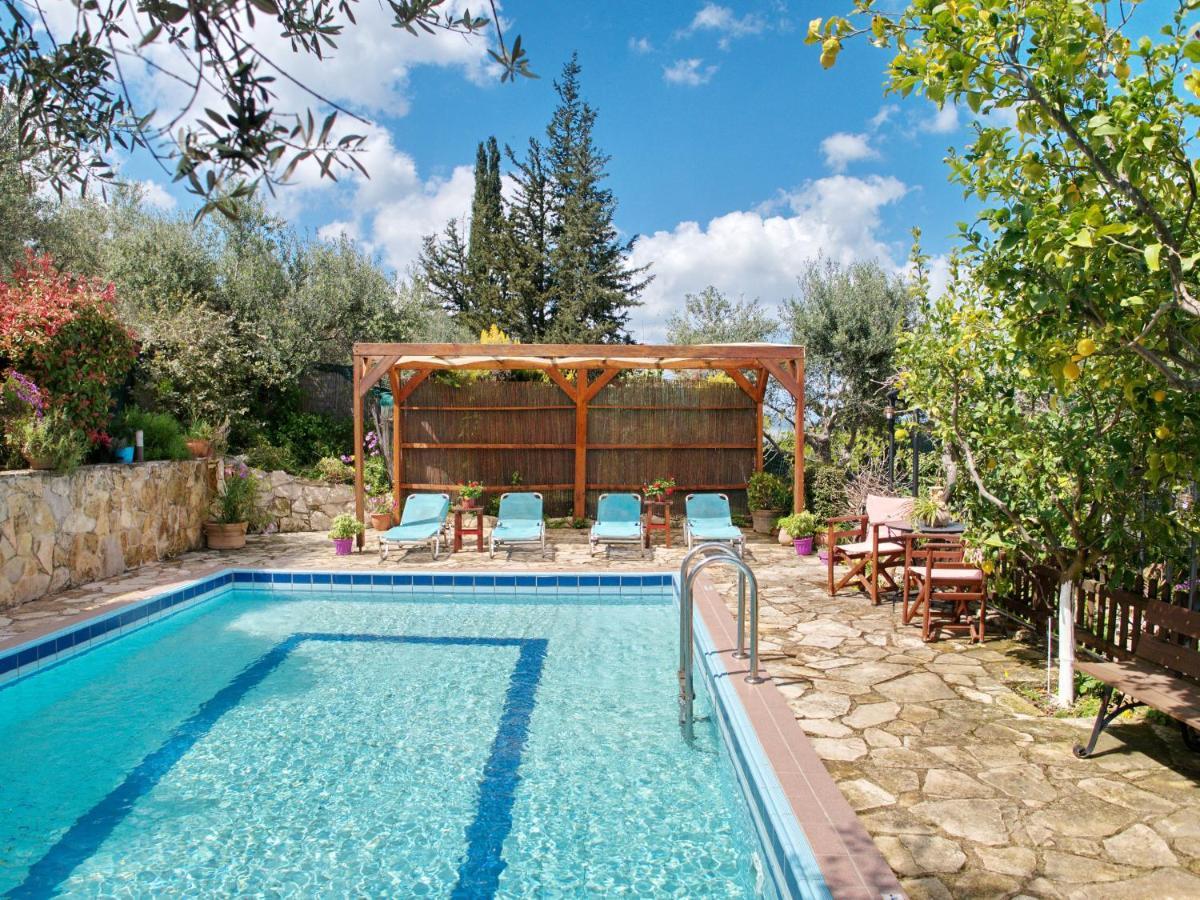 Villa Toula With Pool Nr Armeni Crete Makhairoí Exterior foto